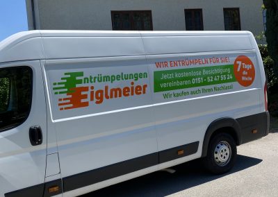 Eiglmeier KFZ-Beschriftung Fahrerseite