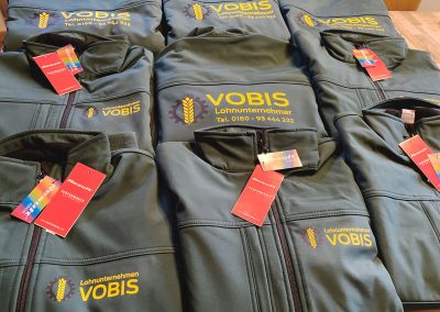 Vobis-Textil-Beschriftung